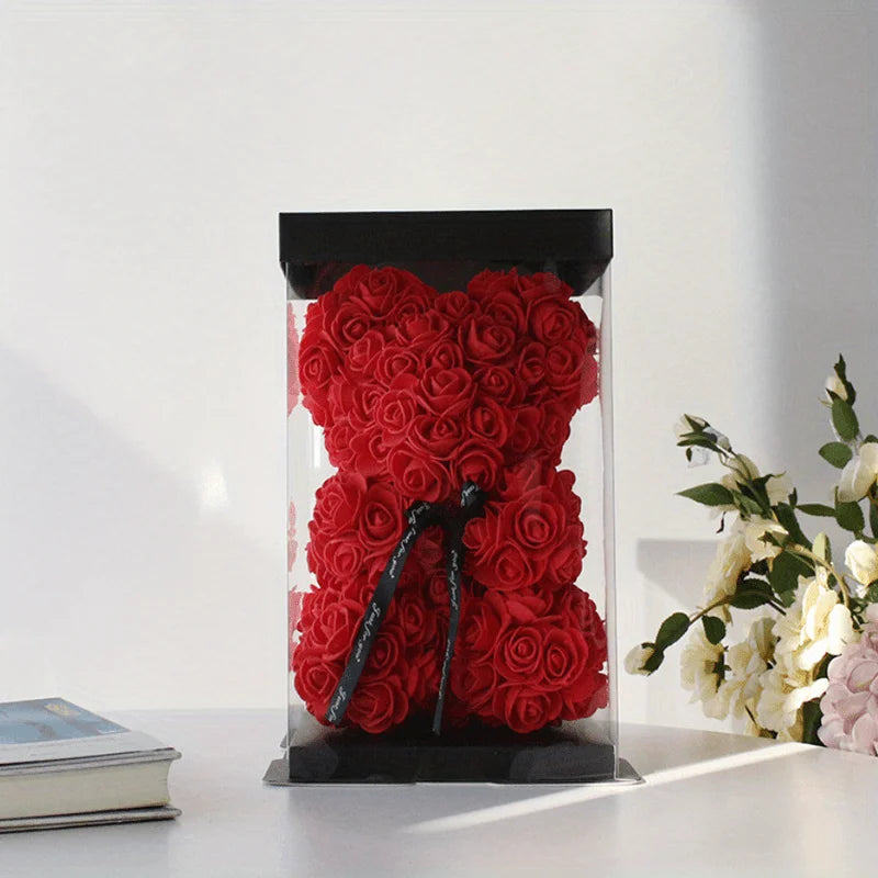Lover ourson en Roses pour la Saint-Valentin