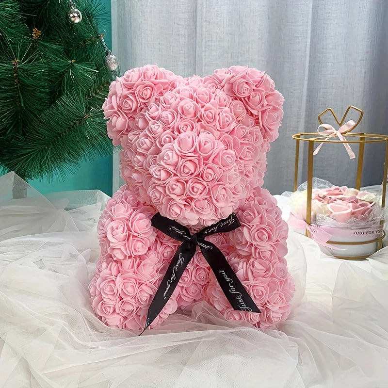 Lover ourson en Roses pour la Saint-Valentin